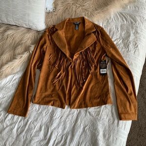 Wrangler suede fridge jacket